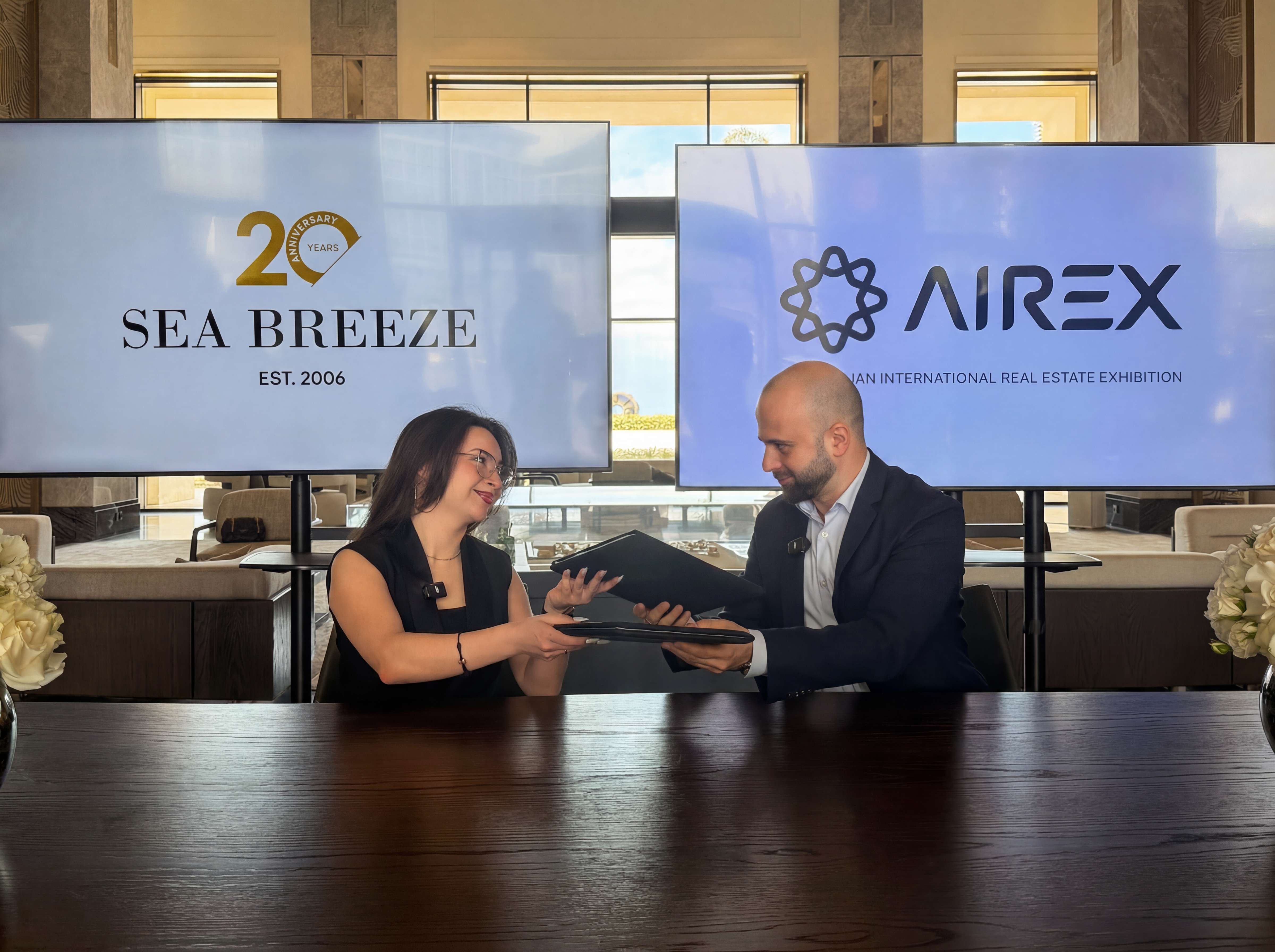 A Memorandum of Cooperation between AIREX and Sea Breeze Real Estate