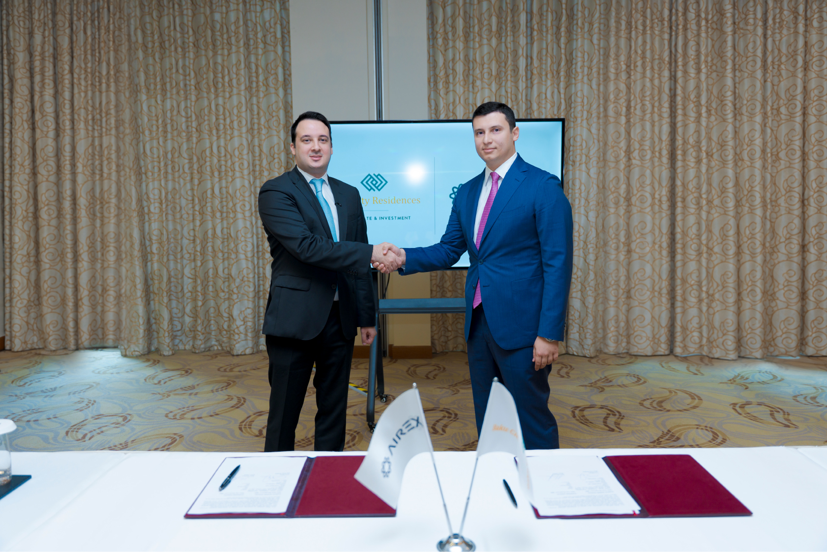 AIREX and Baku City Residences have signed a Memorandum of Cooperation!